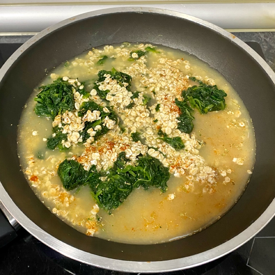 Risotto de avena Paso 1 Risotto de avena Paso 1