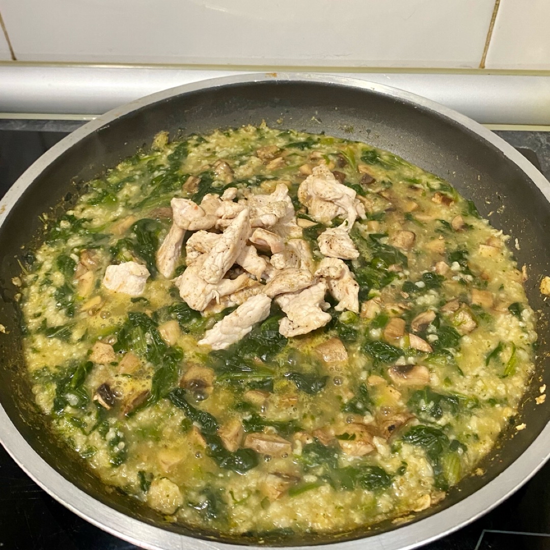 Risotto de avena Paso 2 Risotto de avena Paso 2