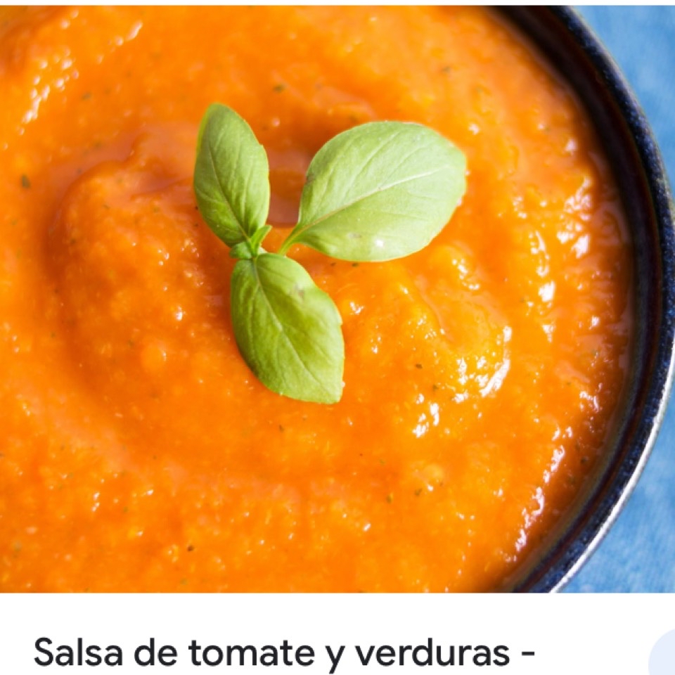 Salsa de verduras Salsa de verduras