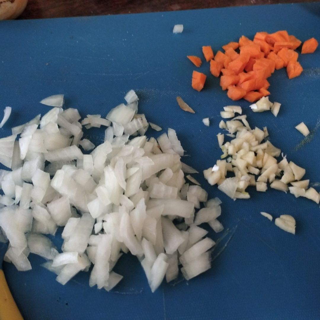 Fusilli a la boloñesa Paso 0 Fusilli a la boloñesa Paso 0