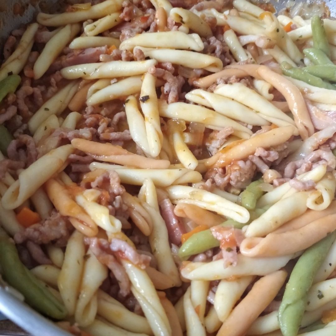 Fusilli a la boloñesa Paso 5 Fusilli a la boloñesa Paso 5
