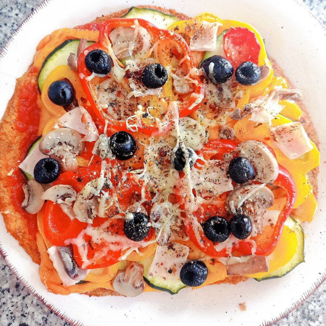 Pizza 🍕 con base de zanahoria 🥕 Step 0