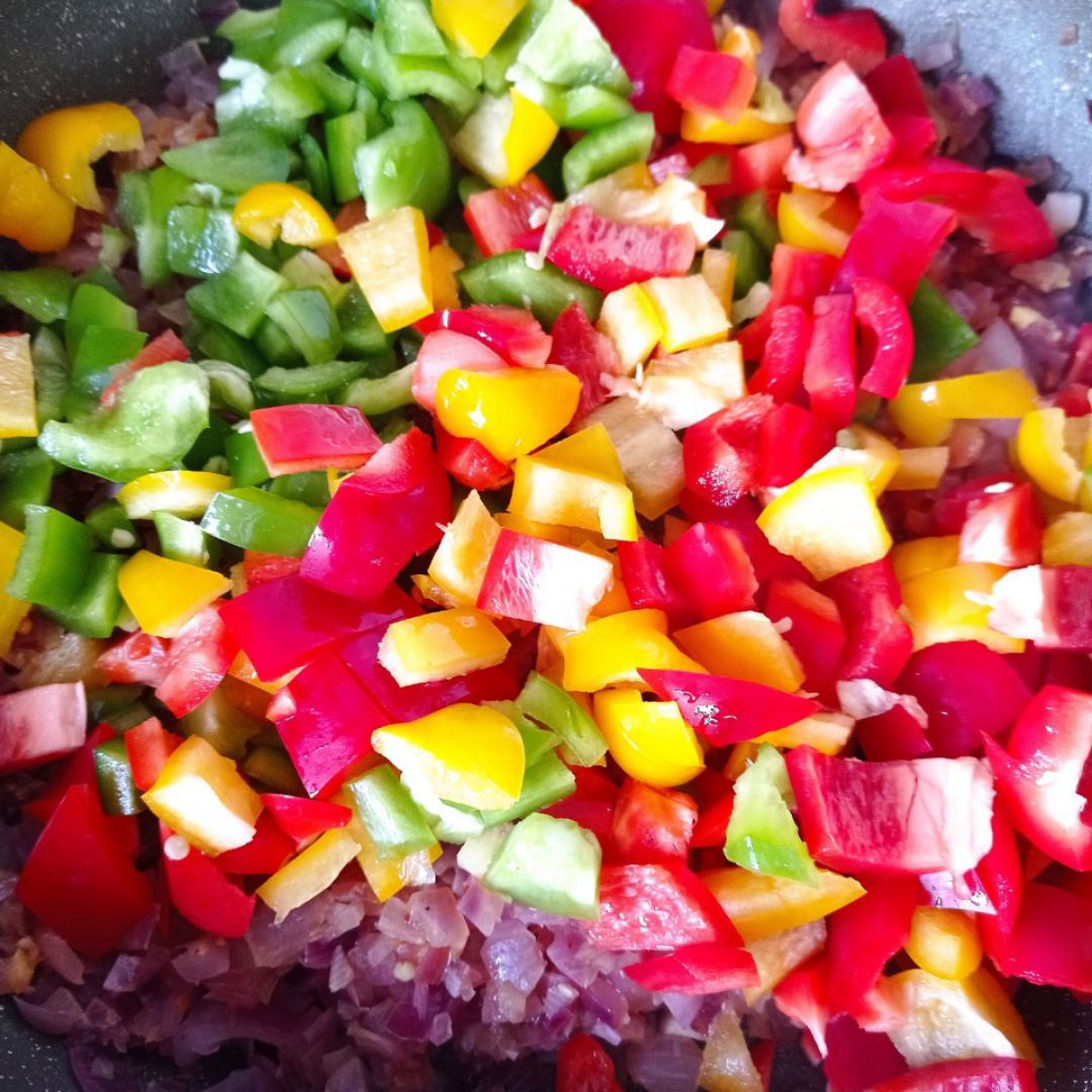 Ratatouille a mi manera 🍆🥒🍅🎃 Paso 1 Ratatouille a mi manera 🍆🥒🍅🎃 Paso 1