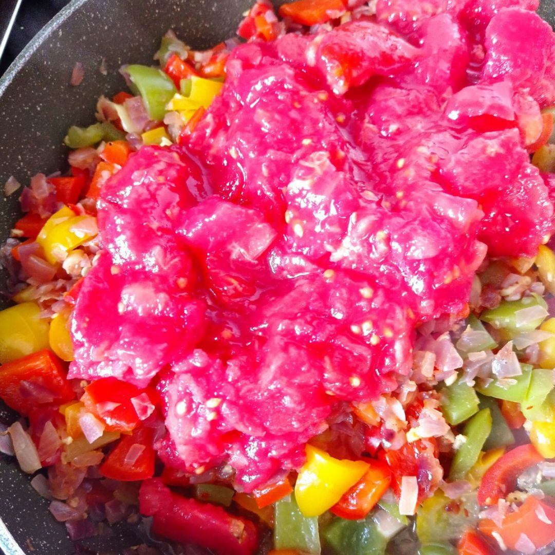 Ratatouille a mi manera 🍆🥒🍅🎃 Paso 2 Ratatouille a mi manera 🍆🥒🍅🎃 Paso 2