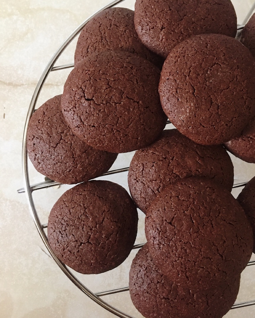 Galletas campurrianas de chocolate Galletas campurrianas de chocolate