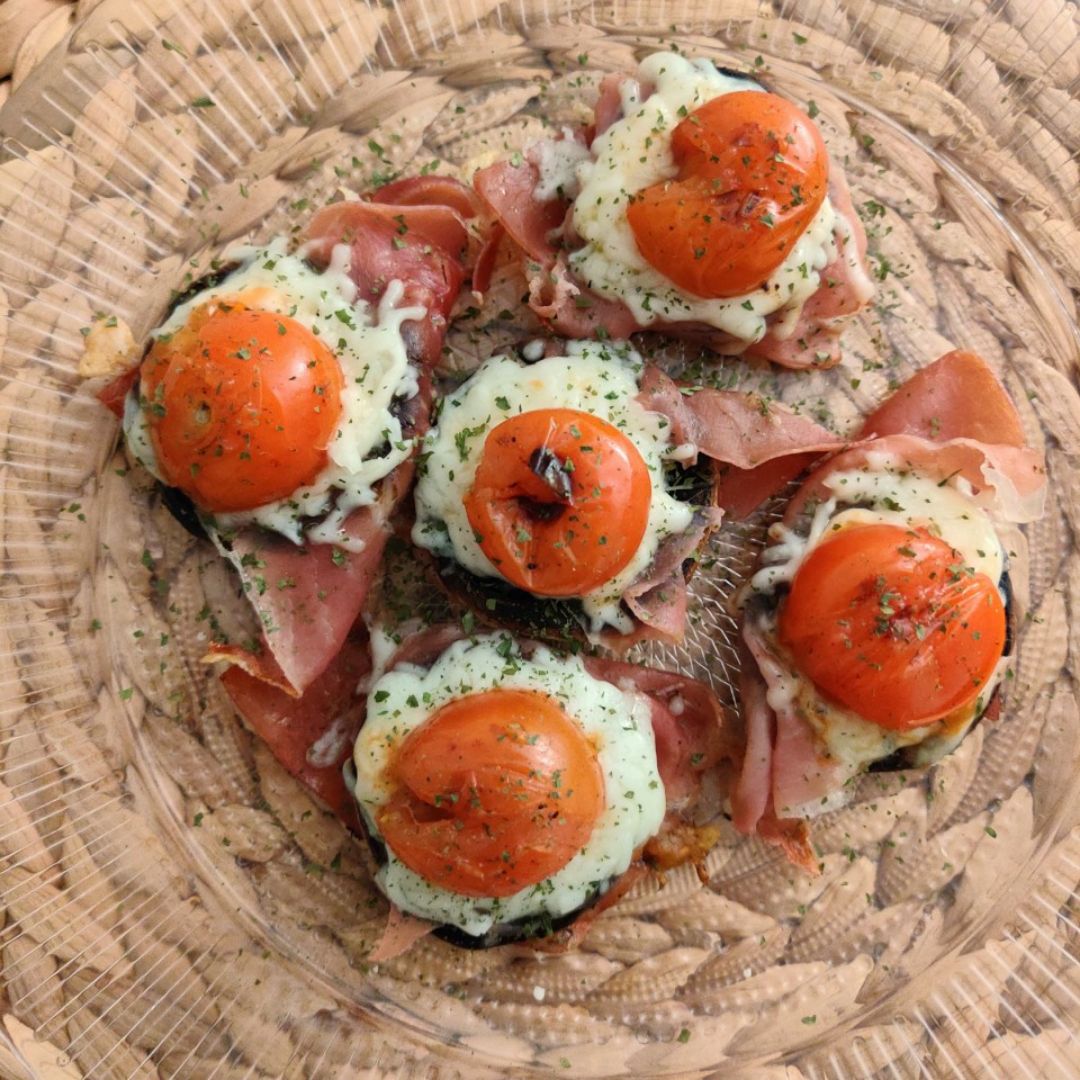 Champiñones rellenos