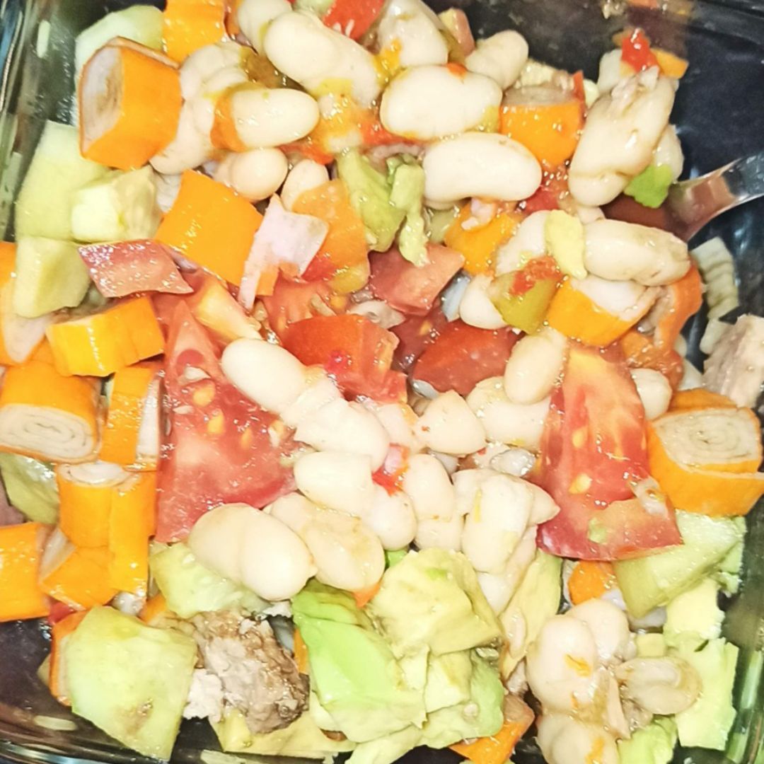 Ensalada de alubias Ensalada de alubias