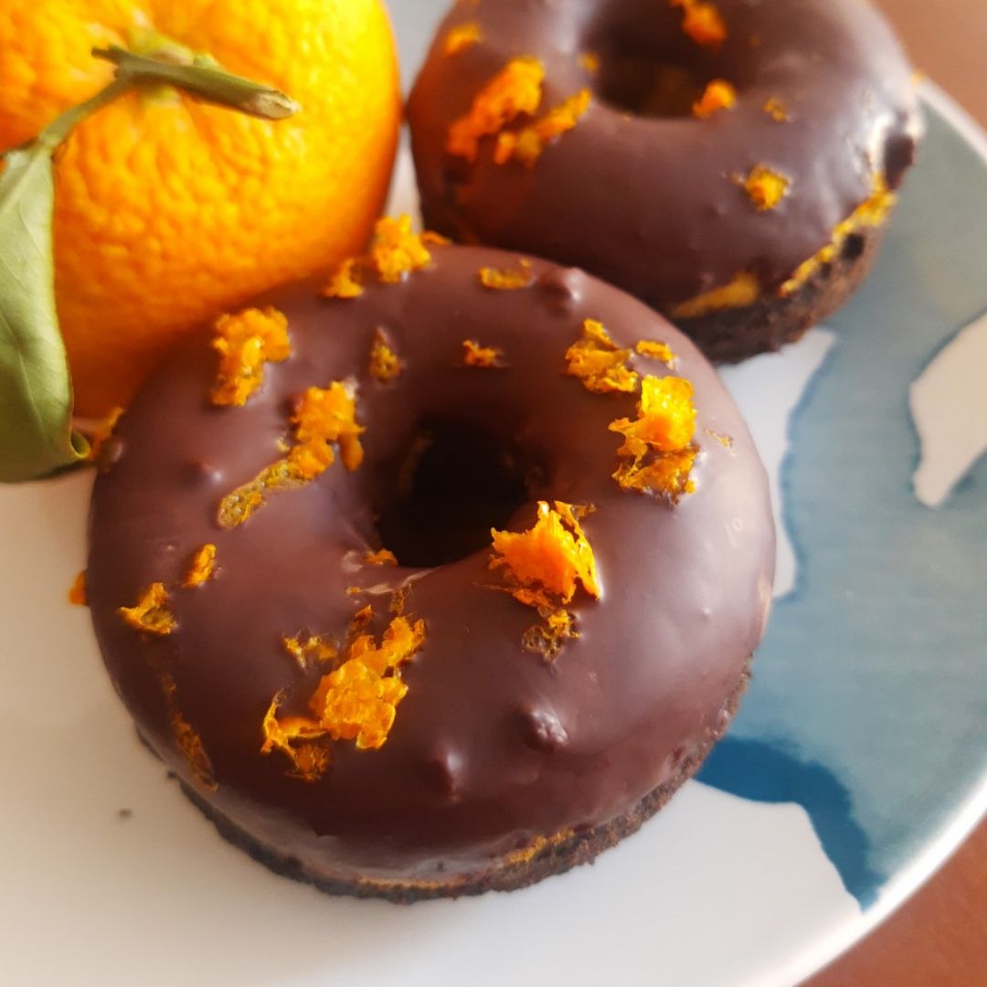 Donuts de naranja Donuts de naranja
