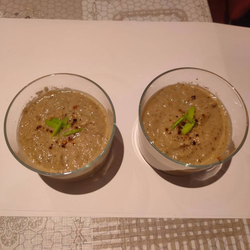 Mousse de champiñones Mousse de champiñones
