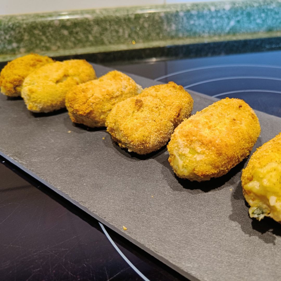 CROQUETAS DE CALABACÍN CROQUETAS DE CALABACÍN