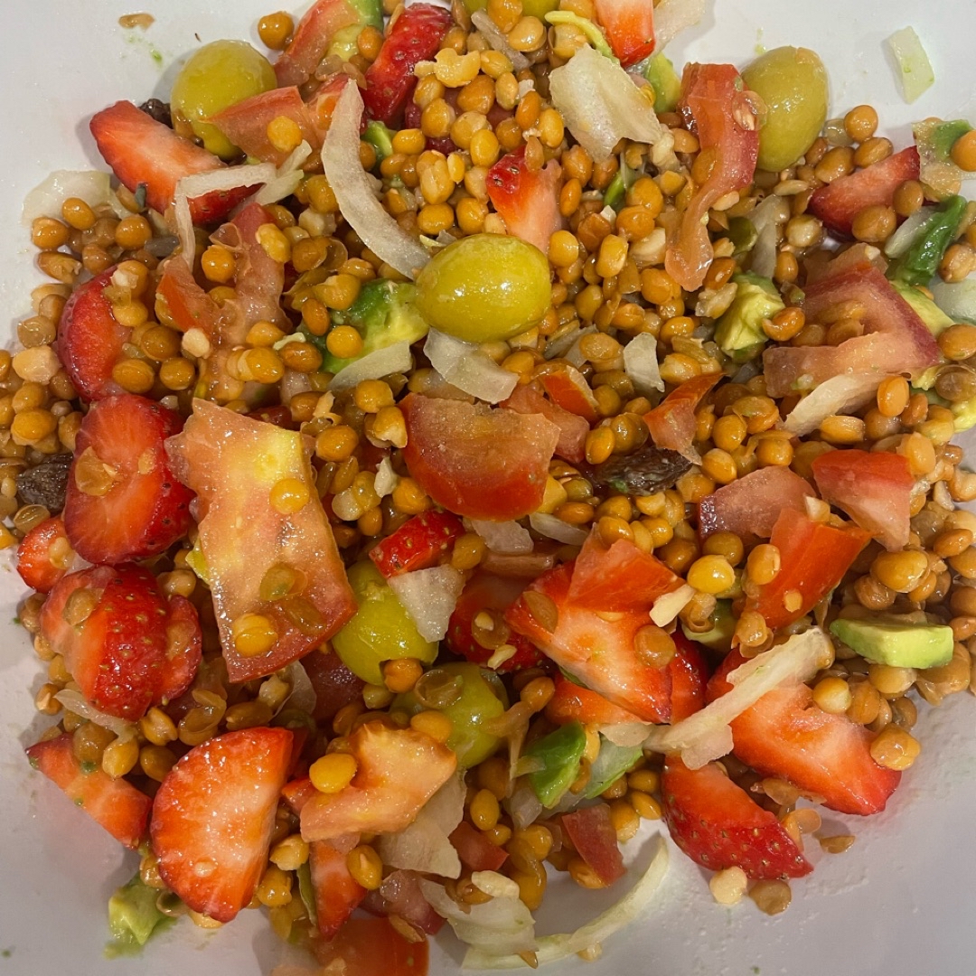 Ensalada de lentejas Ensalada de lentejas