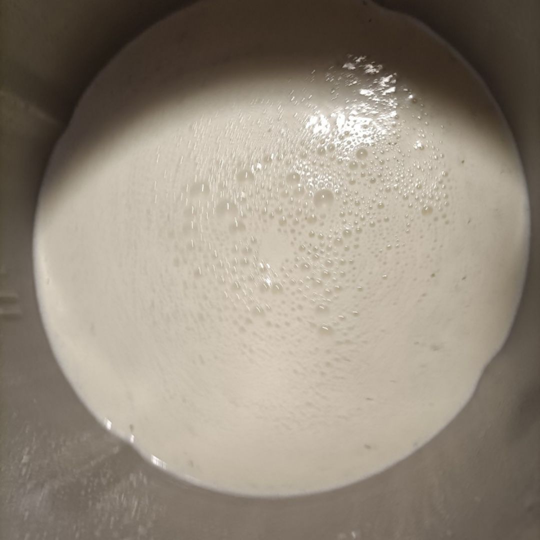 Ajoblanco en monseur cuisine connet Paso 5 Ajoblanco en monseur cuisine connet Paso 5