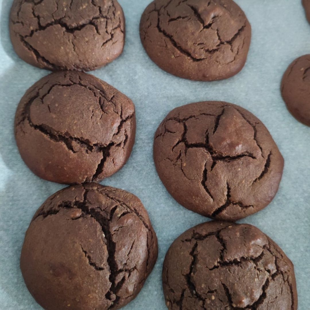 Galletas de plátano y chocolate fit sin azúcar Paso 4 Galletas de plátano y chocolate fit sin azúcar Paso 4