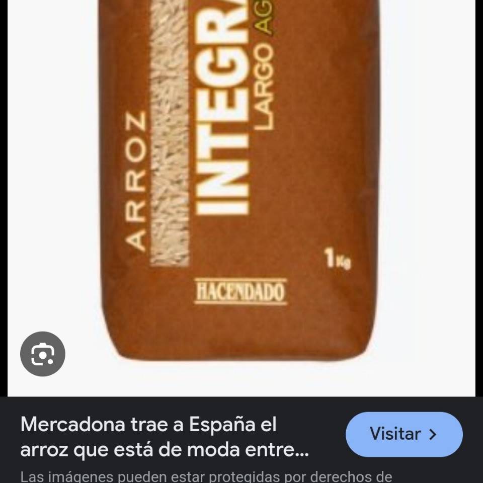 Arroz integral Arroz integral
