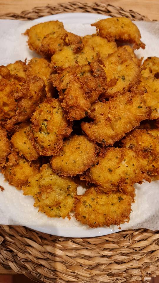 Buñuelos de bacalao Buñuelos de bacalao