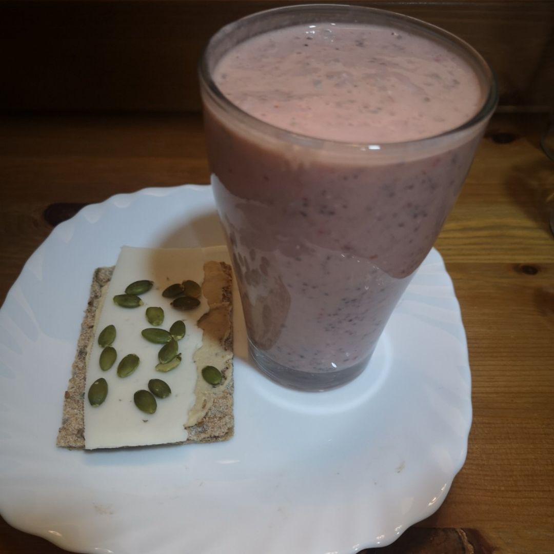 Batido de fresa 