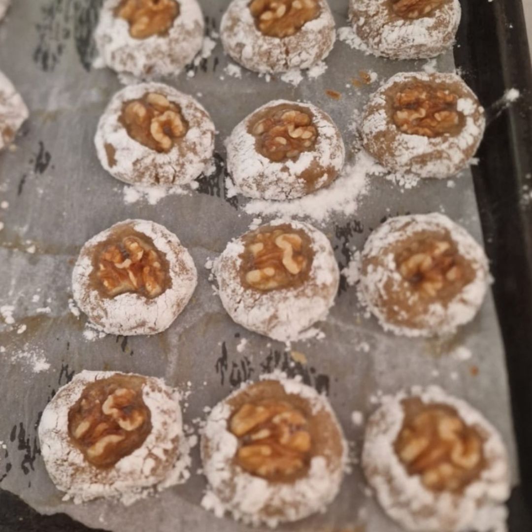 Dulce de nuez Paso 1