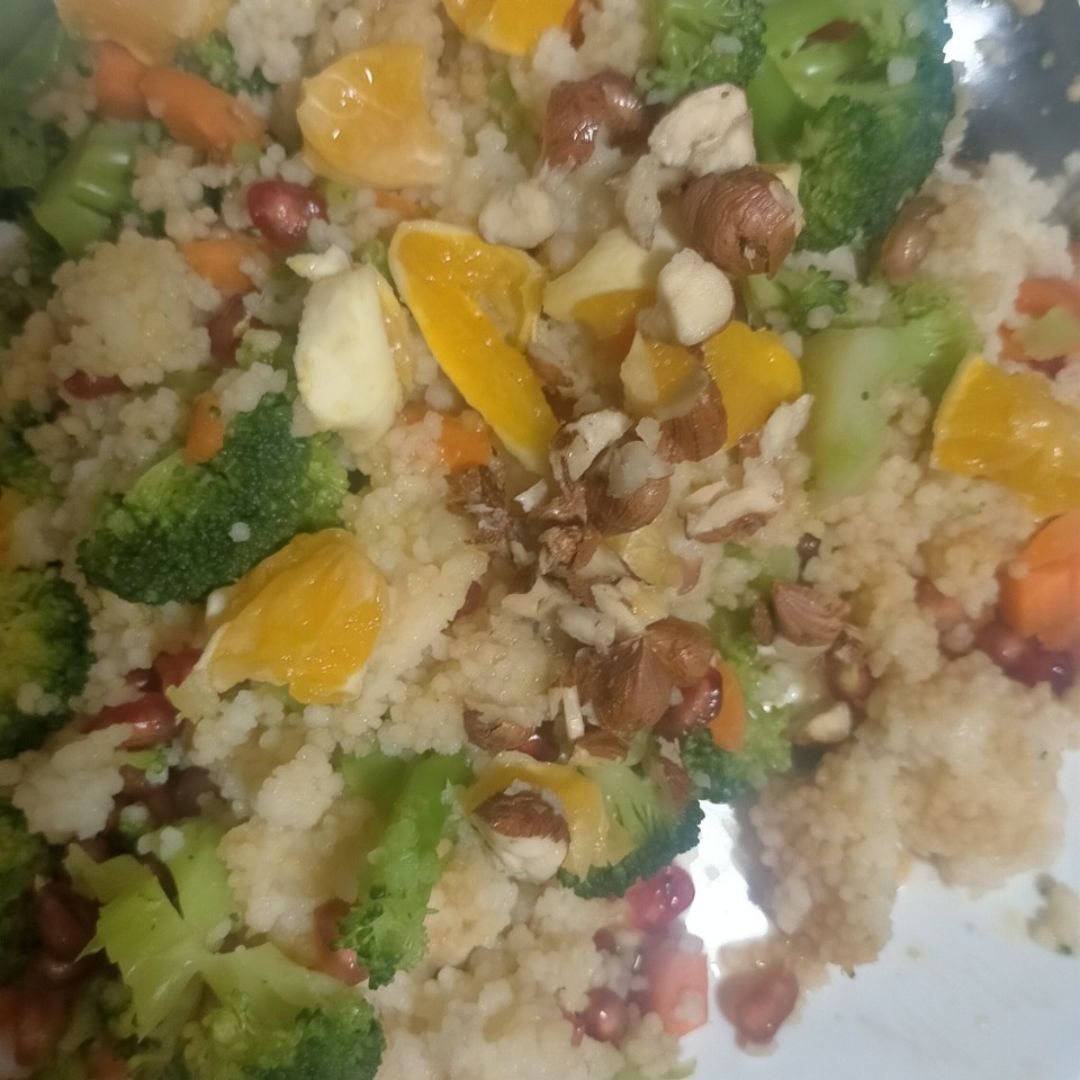 Cuscús de verduras a la naranja Paso 4 Cuscús de verduras a la naranja Paso 4