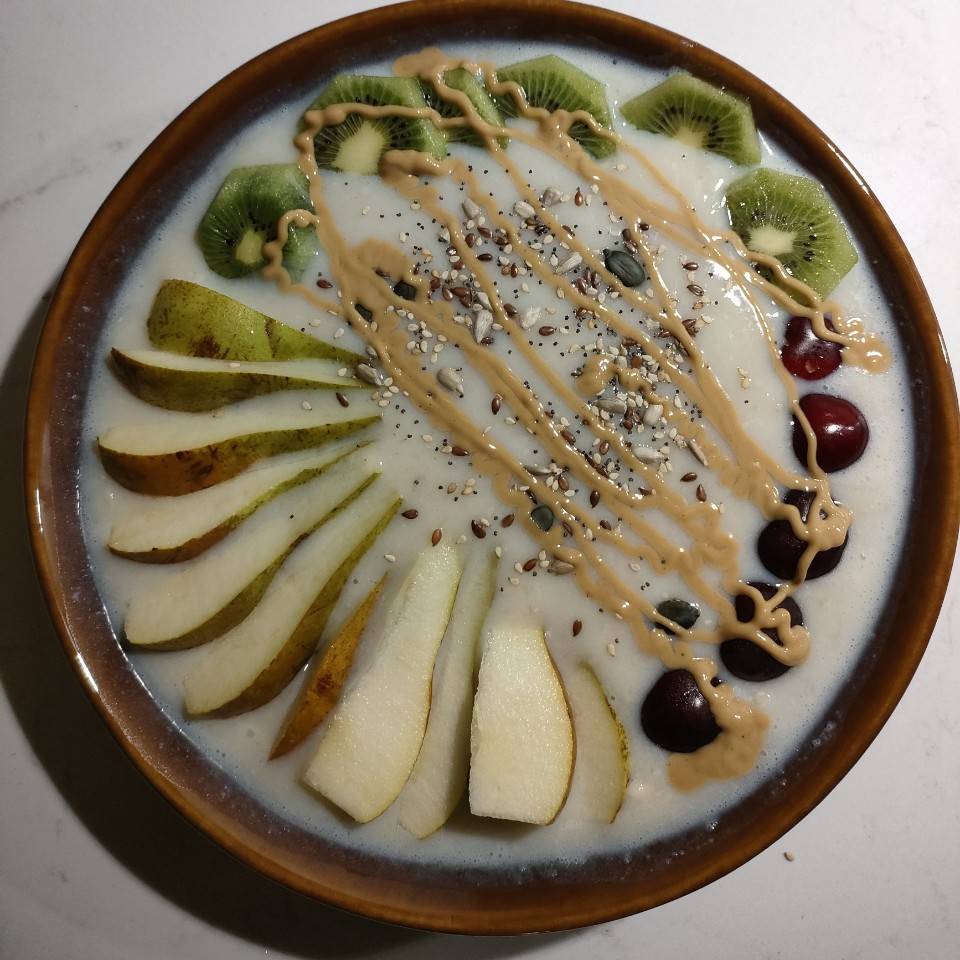 Bowl de avena y proteína 🥝 Bowl de avena y proteína 🥝
