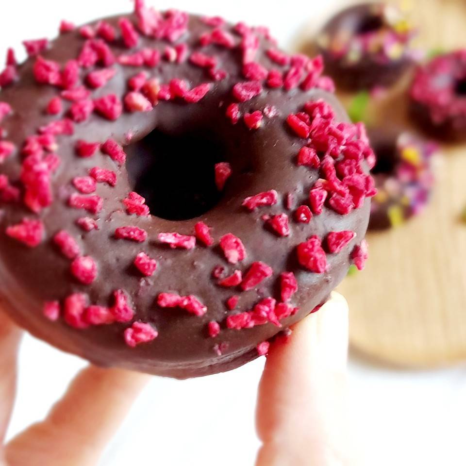 Donut de chocolate en 2 minutos 