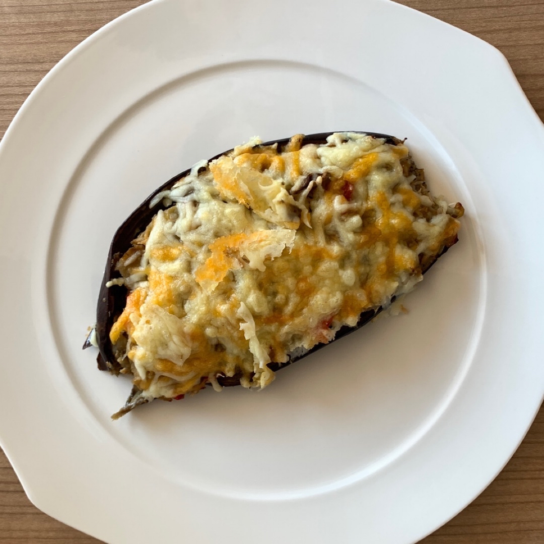 Berenjena rellenas de atún Berenjena rellenas de atún
