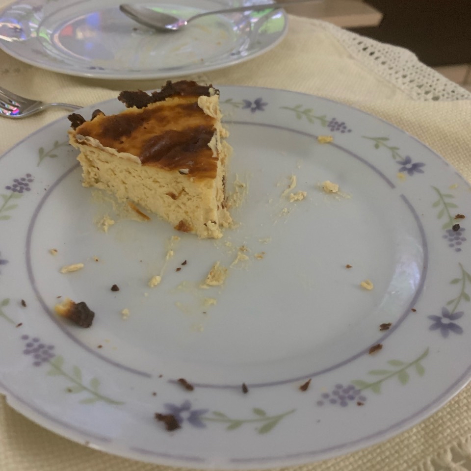 Tarta de queso del jefe (la hizo Carlos Ríos en Instagram) Tarta de queso del jefe (la hizo Carlos Ríos en Instagram)