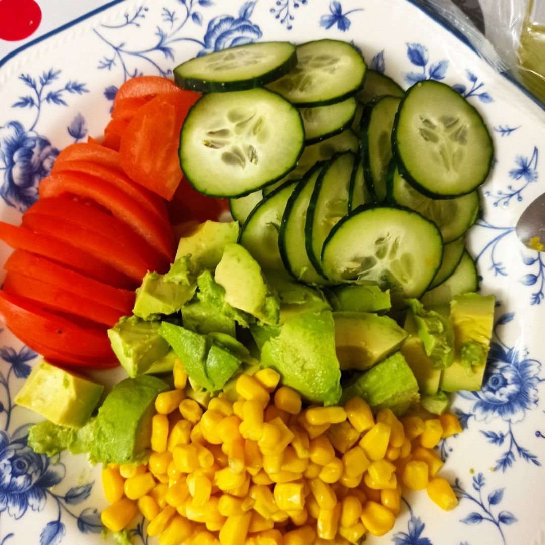 Burritos vegetarianos con arroz Paso 0