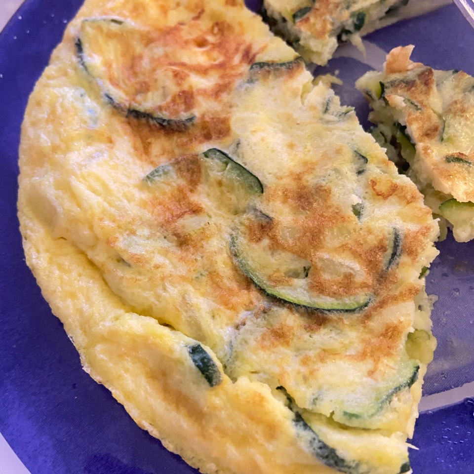 Tortilla de calabacín 
