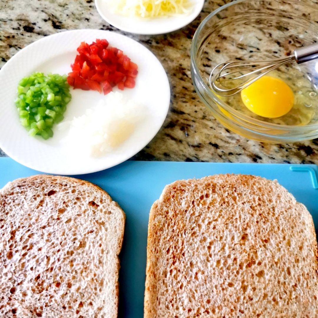 Tostada sorpresa  Paso 0