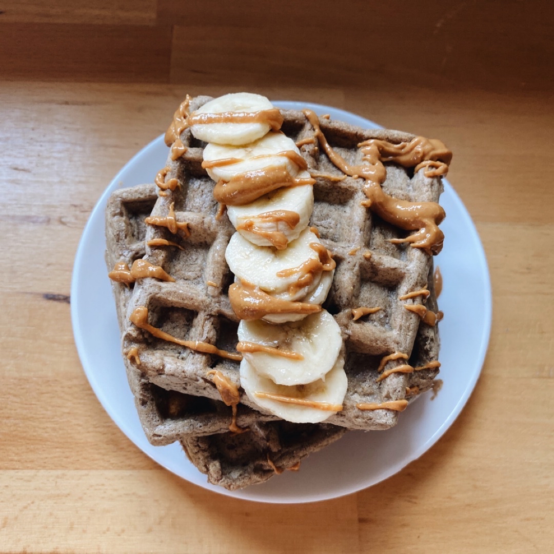 Gofres veganos!🍌🧇 Gofres veganos!🍌🧇