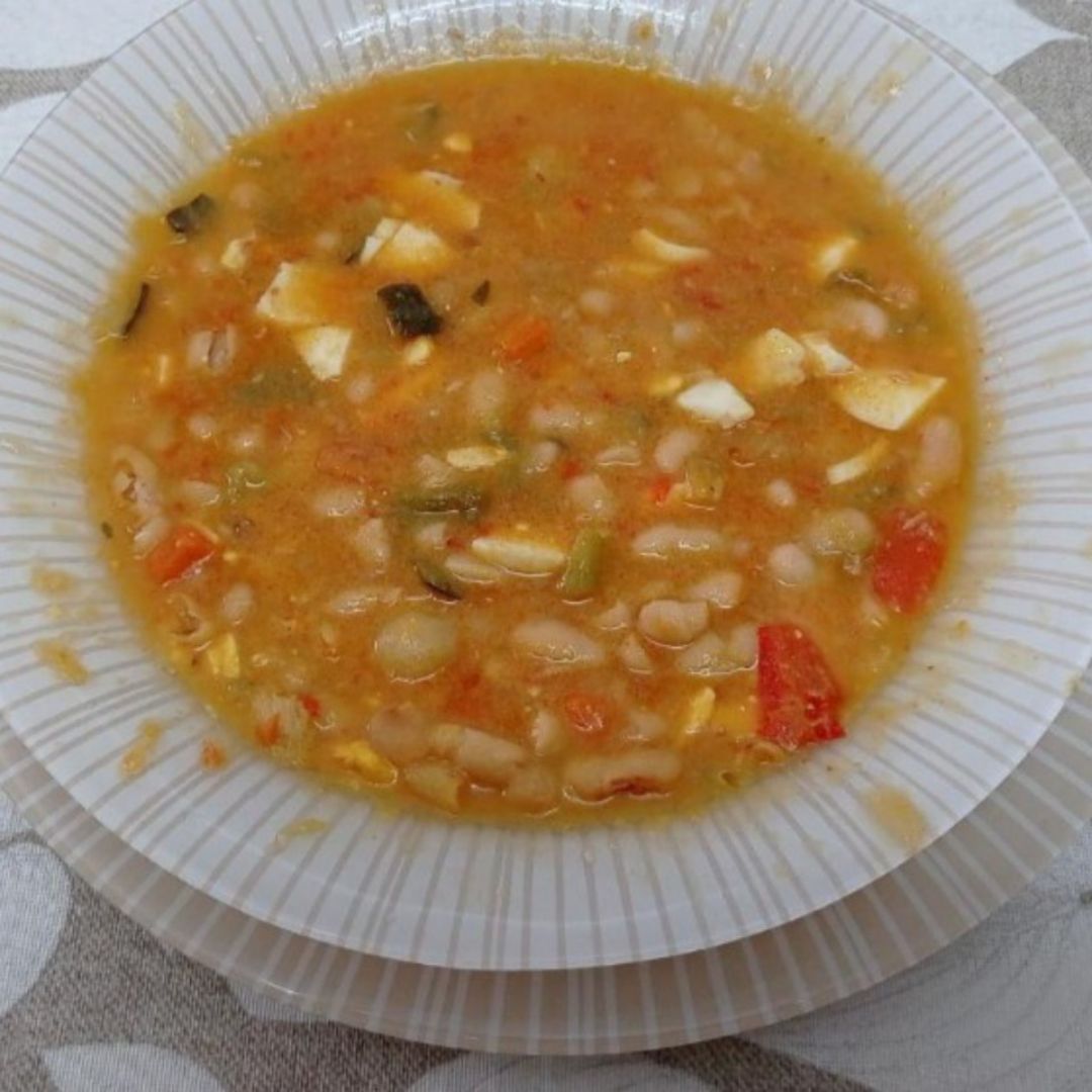 Alubias con verduras Alubias con verduras