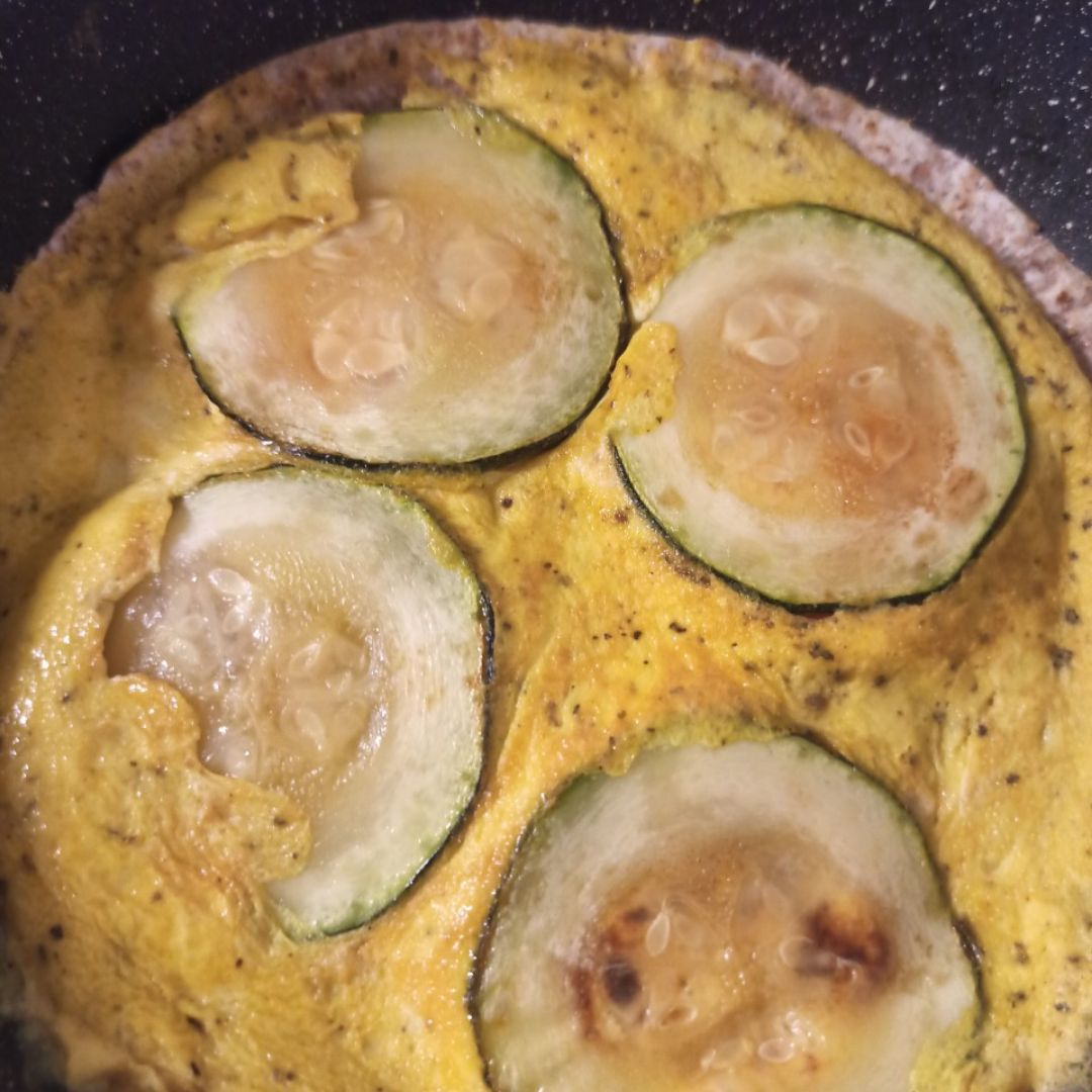 Tortitas de calabacín y tomate Paso 4 Tortitas de calabacín y tomate Paso 4