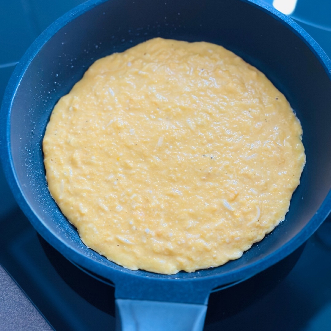 Tortita de maíz enlatado 🌽 Paso 1