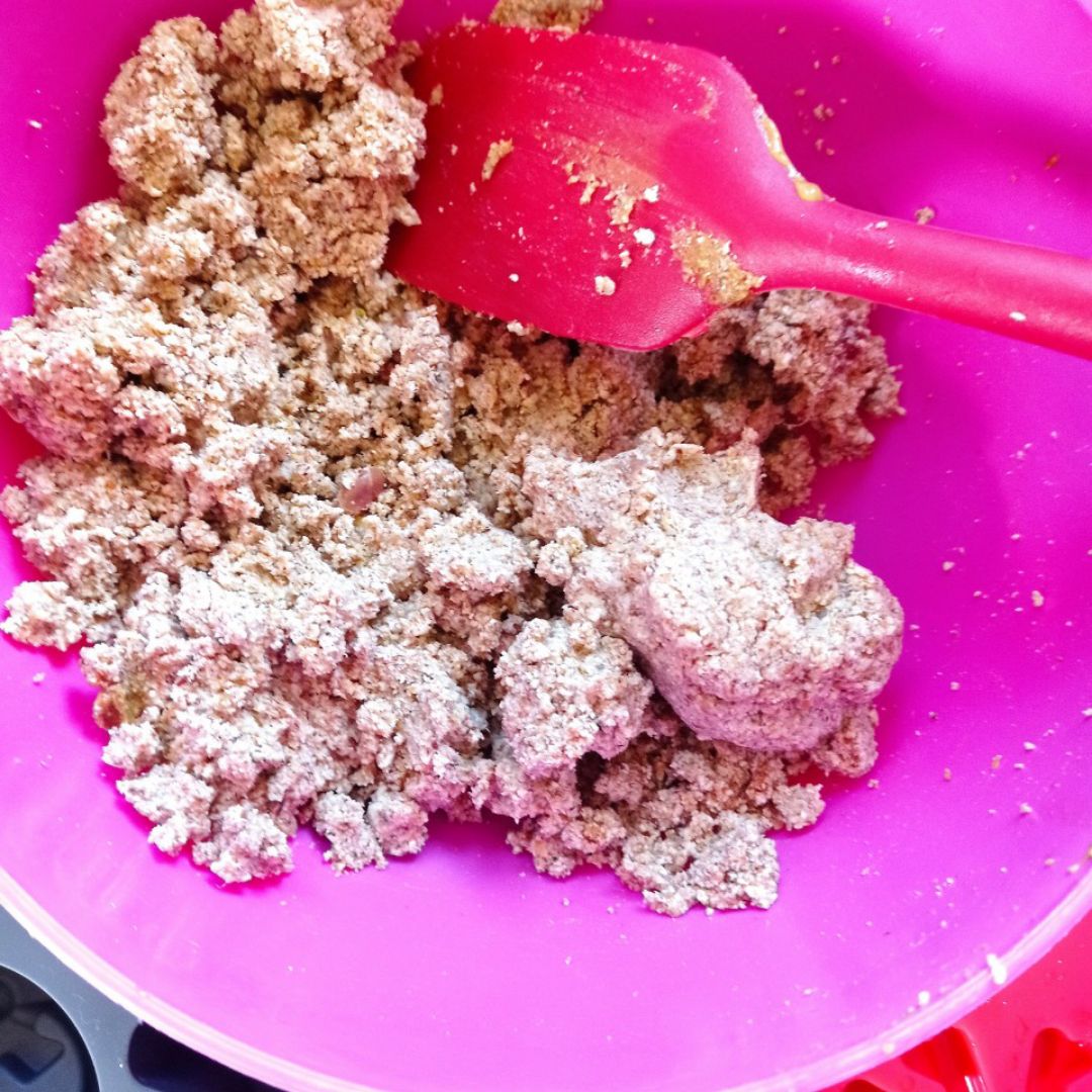 Polvorones veganos de limón 🍋, canela y aove 🫒 Paso 2 Polvorones veganos de limón 🍋, canela y aove 🫒 Paso 2