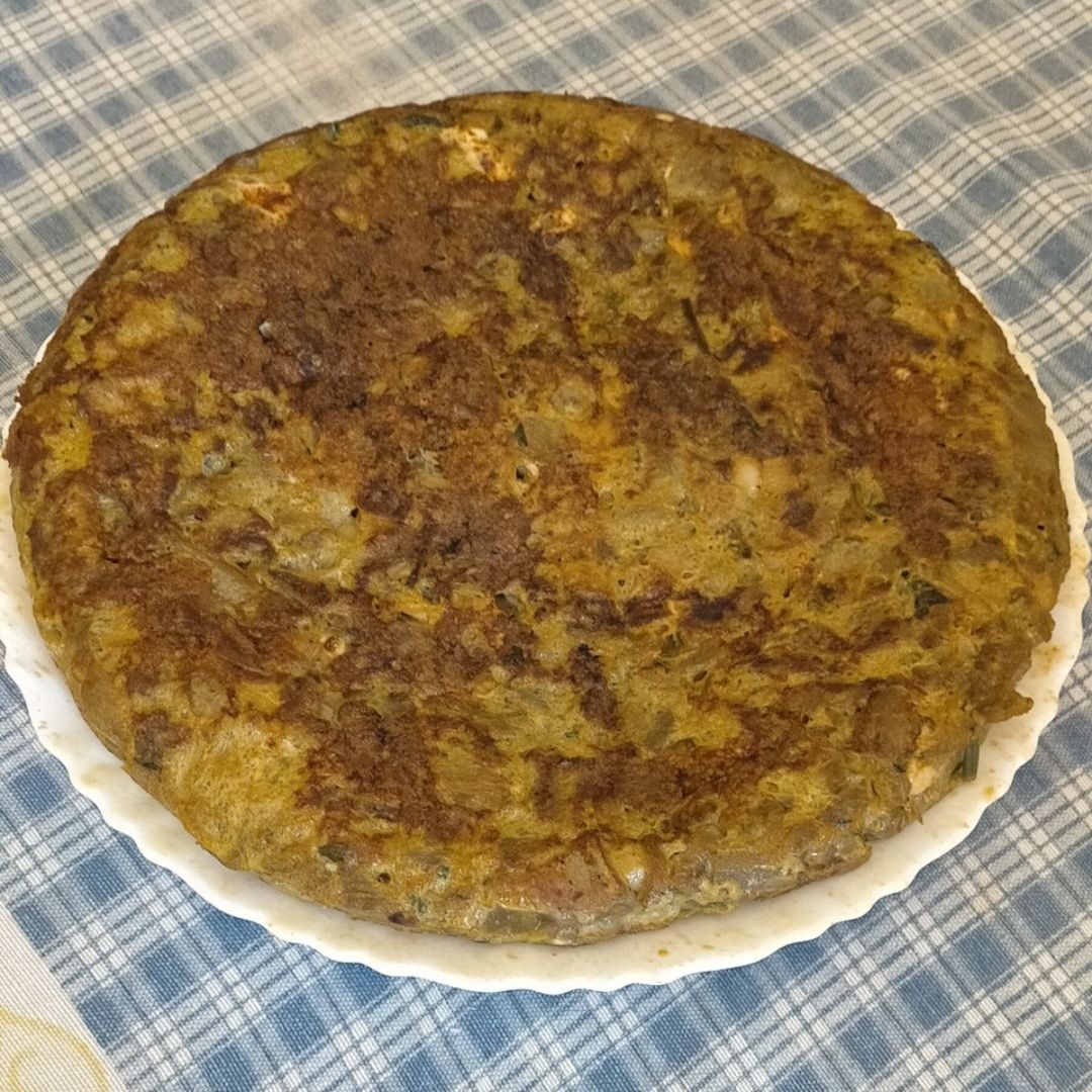 Tortilla de berenjenas Tortilla de berenjenas