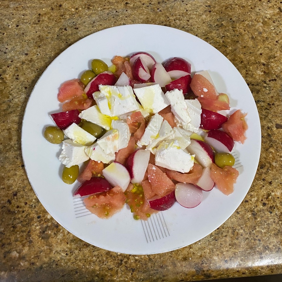 Ensalada de queso 