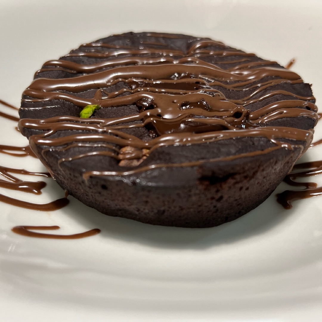 Brownie de avena al micro Brownie de avena al micro