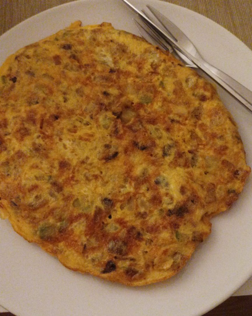 Tortilla de calabacin