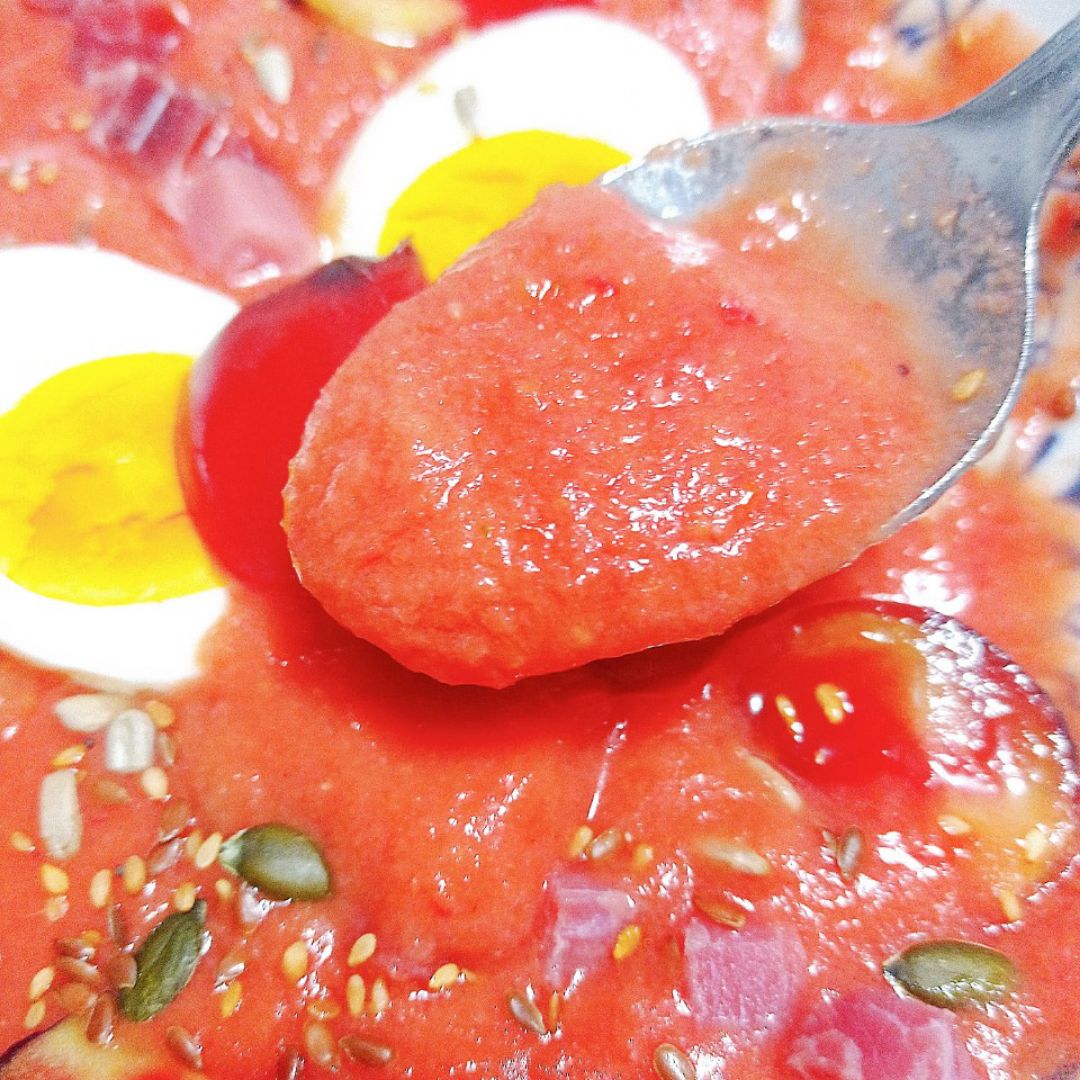 Salmorejo sin pan especial 馃ィ鉂わ笍 Paso 3 Salmorejo sin pan especial 馃ィ鉂わ笍 Paso 3