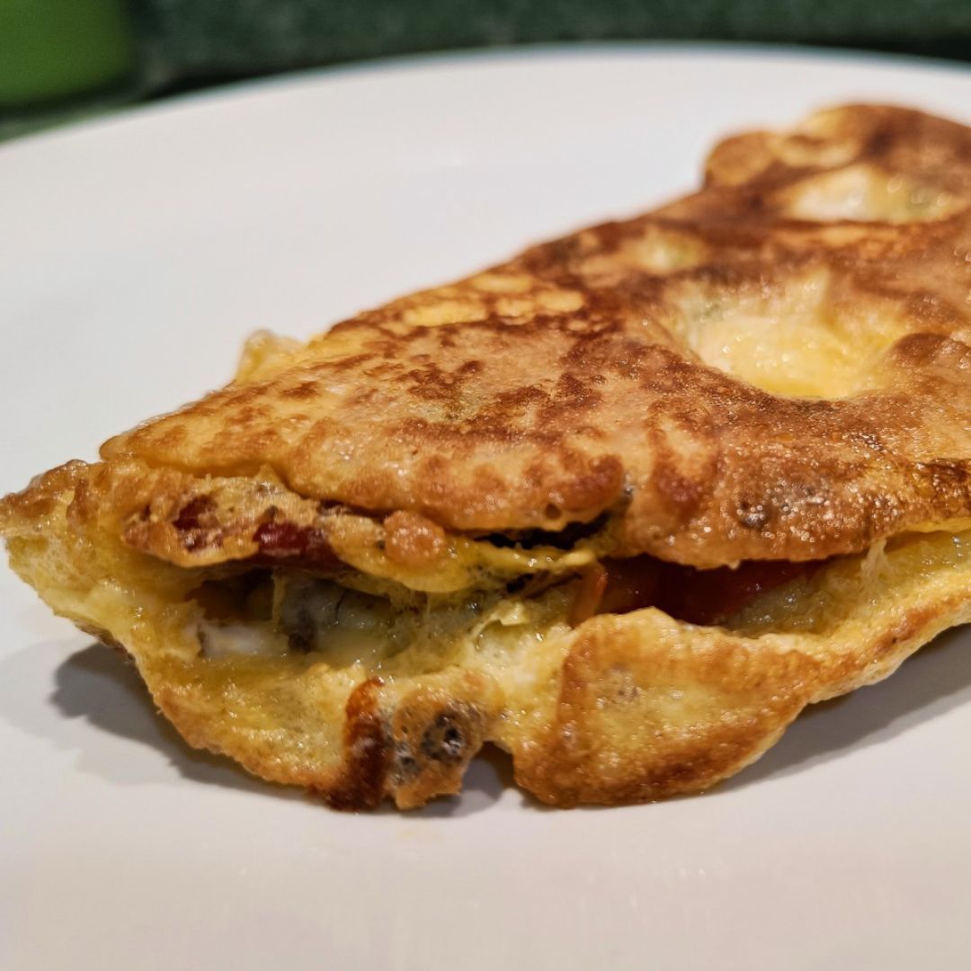 TORTILLA TRUFADA CON JAMÓN TORTILLA TRUFADA CON JAMÓN