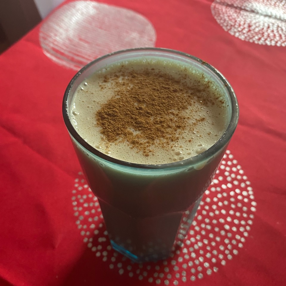 Batido de plátano con avena Batido de plátano con avena