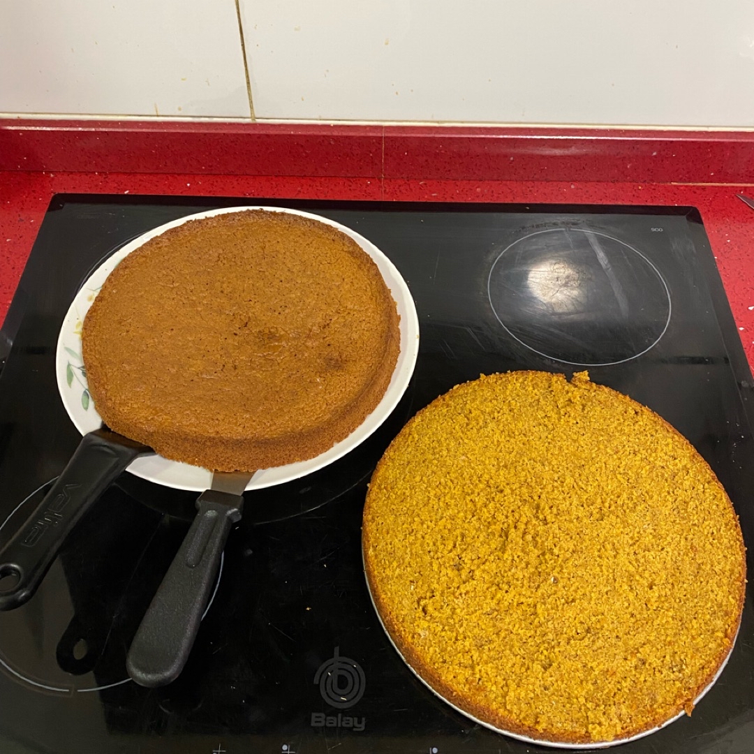 Tarta de zanahoria (10%) Paso 1 Tarta de zanahoria (10%) Paso 1