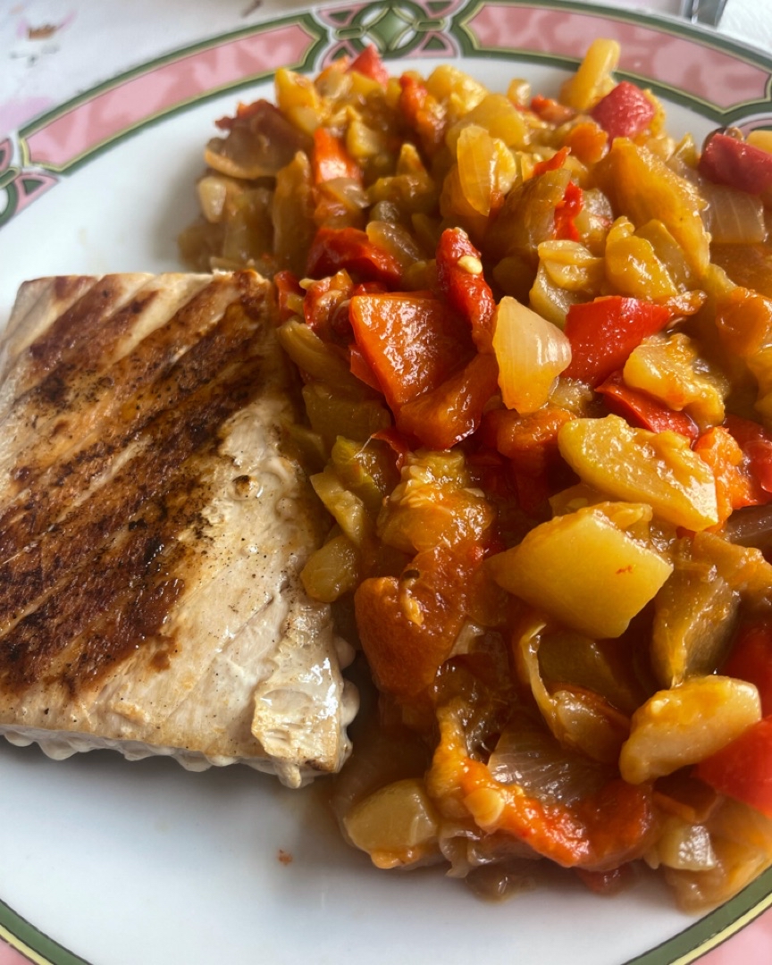 Atún con pisto Atún con pisto