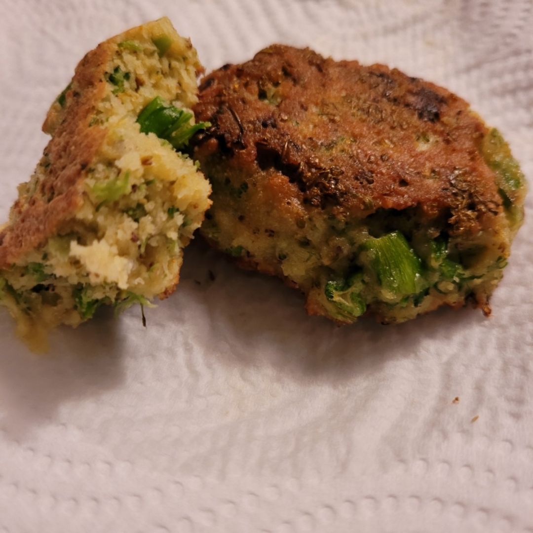 Albóndigas de brocoli y queso cabra sin gluten Albóndigas de brocoli y queso cabra sin gluten