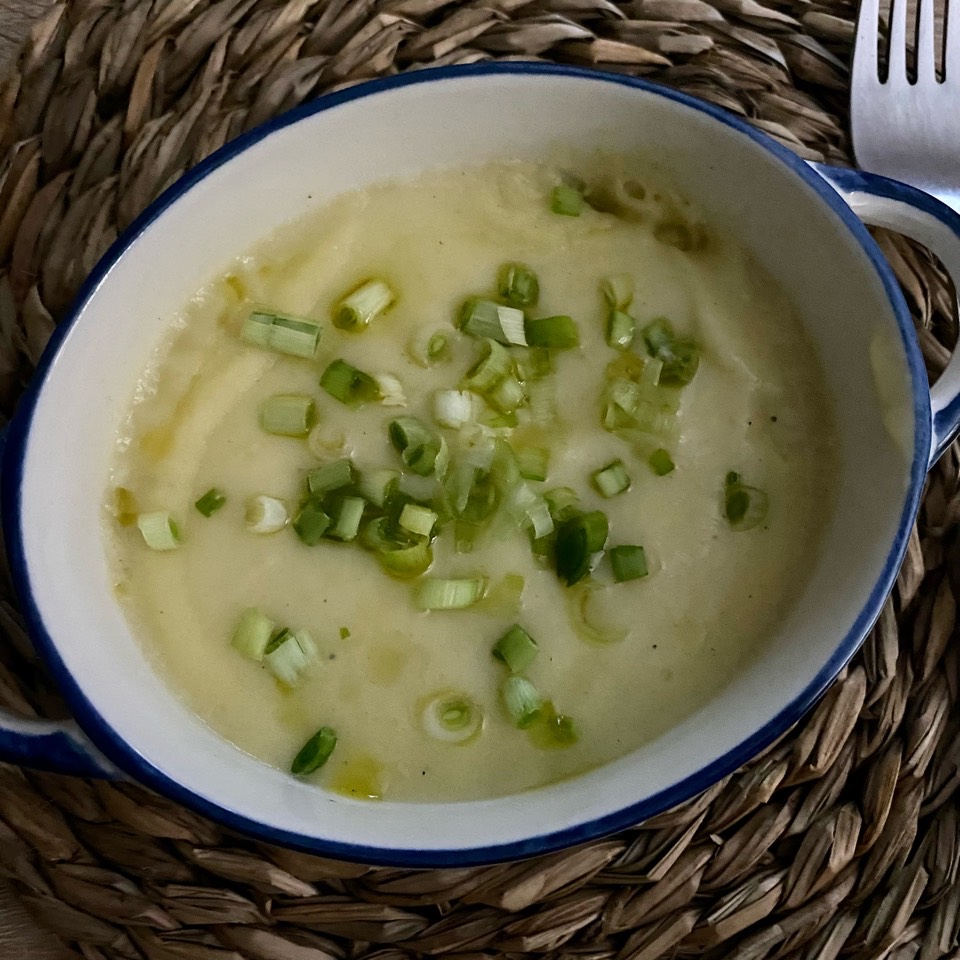 Crema suave de calabacín y trufa Crema suave de calabacín y trufa