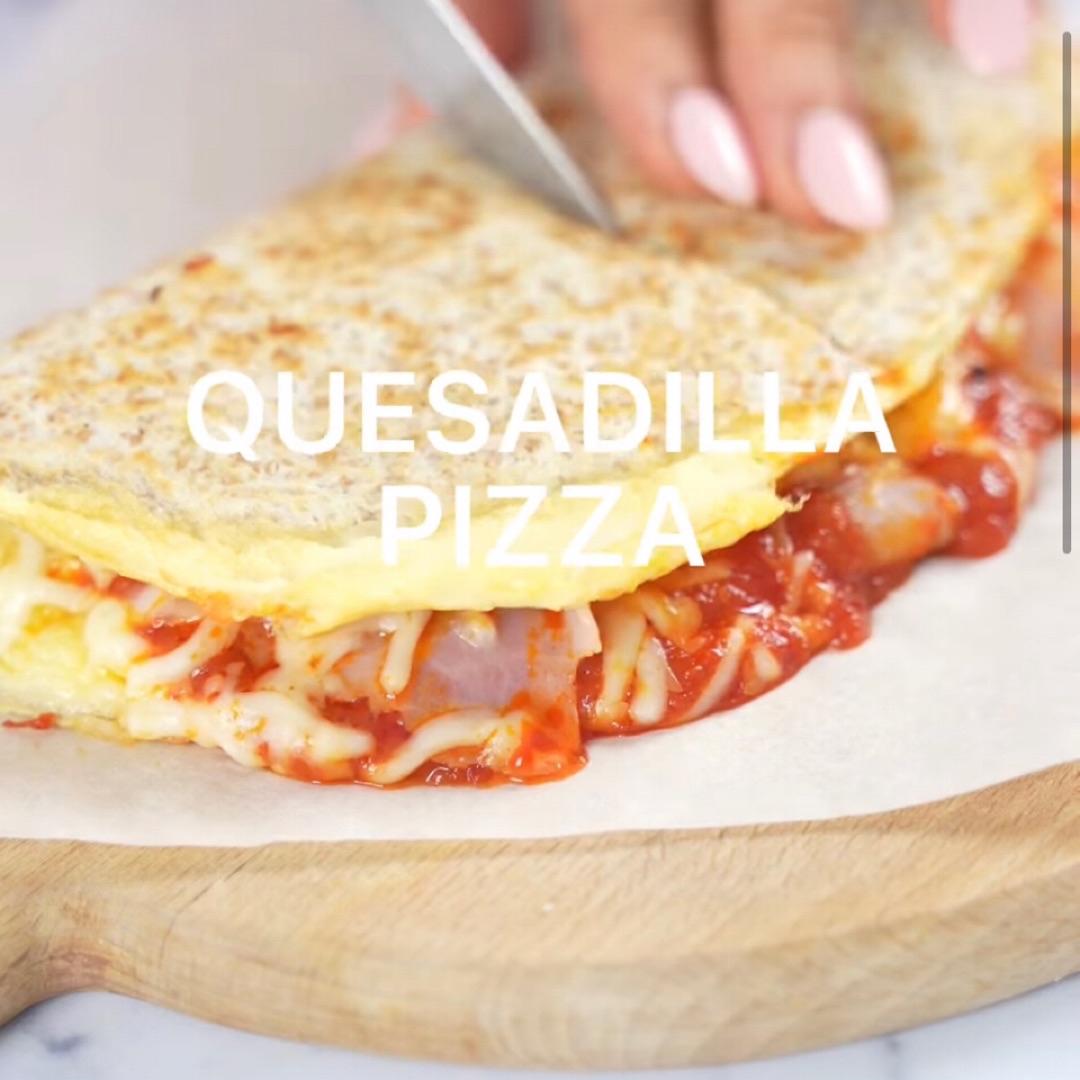 Quesadilla pizza