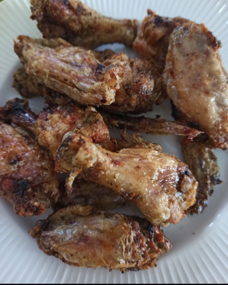 Alitas de pollo en la Airfryer Alitas de pollo en la Airfryer