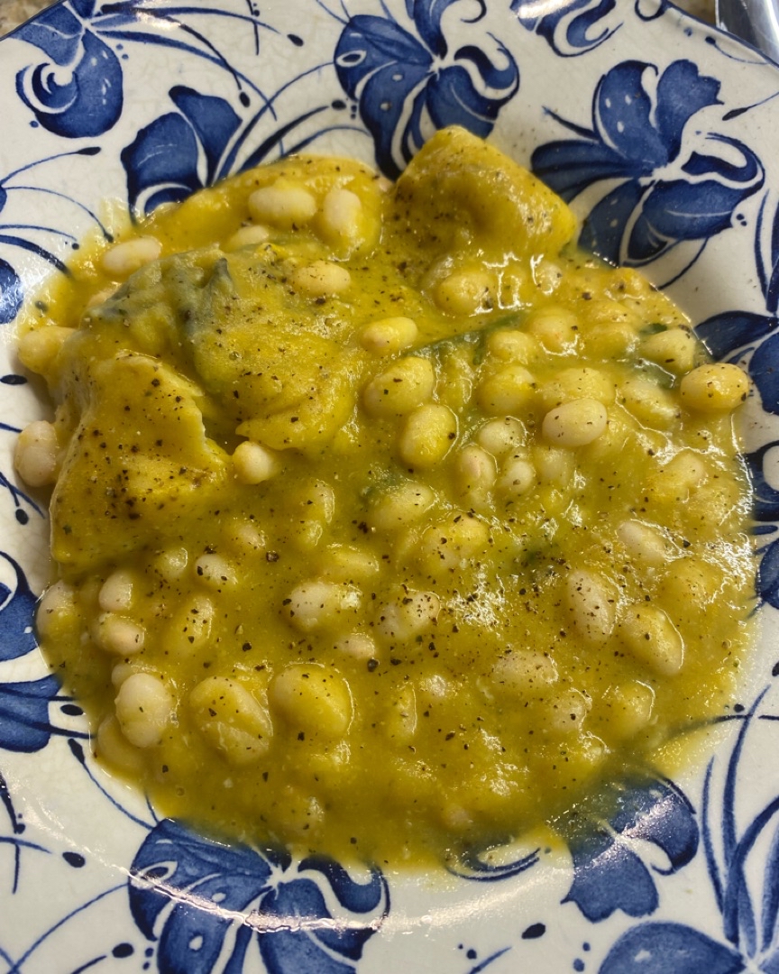 Bacalao con alubias blancas Paso 5 Bacalao con alubias blancas Paso 5