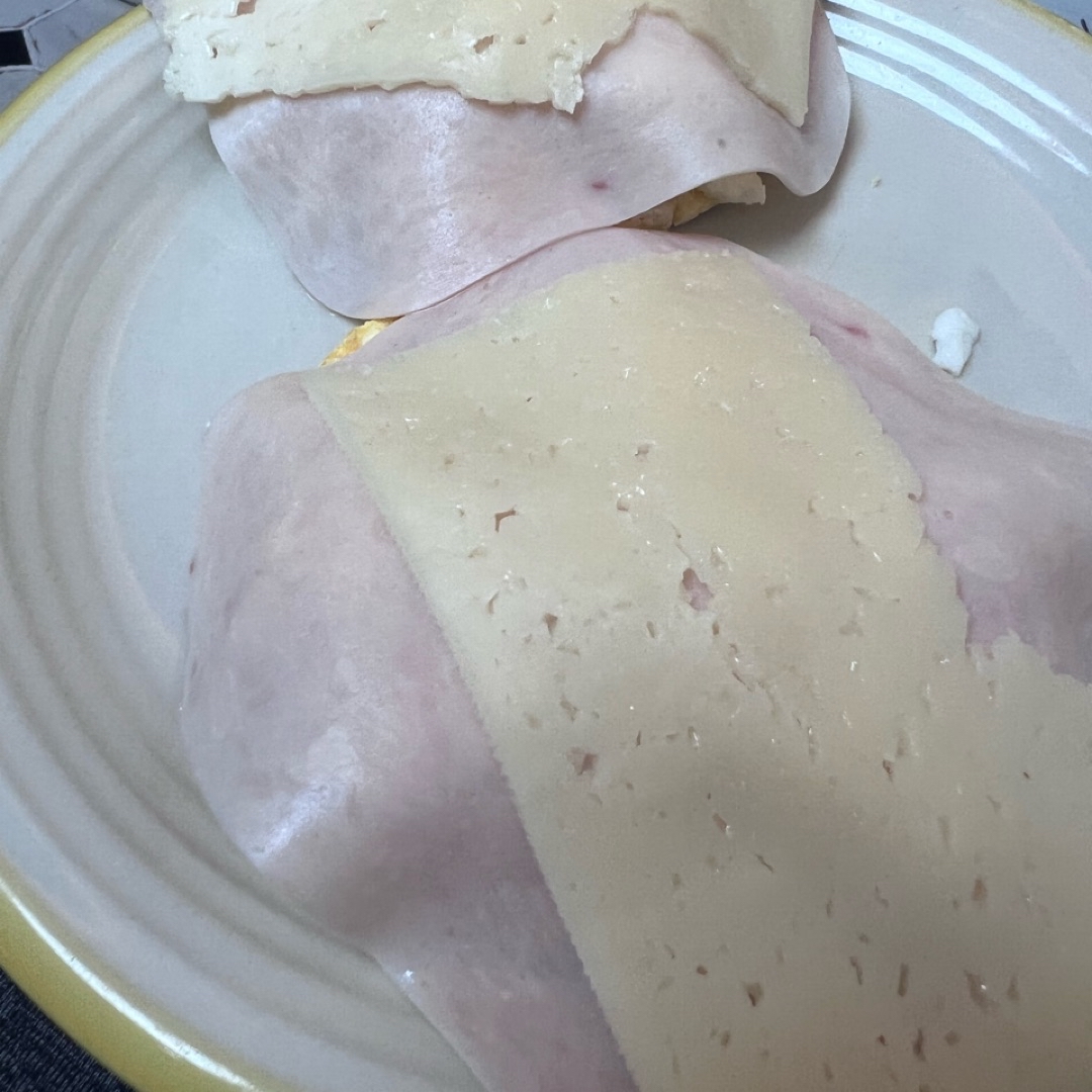 Tortitas pavo clara y queso