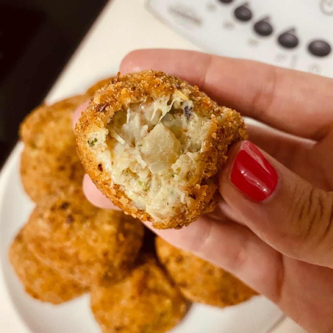 Croquetas de bacalao con rebozado integral Paso 5 Croquetas de bacalao con rebozado integral Paso 5